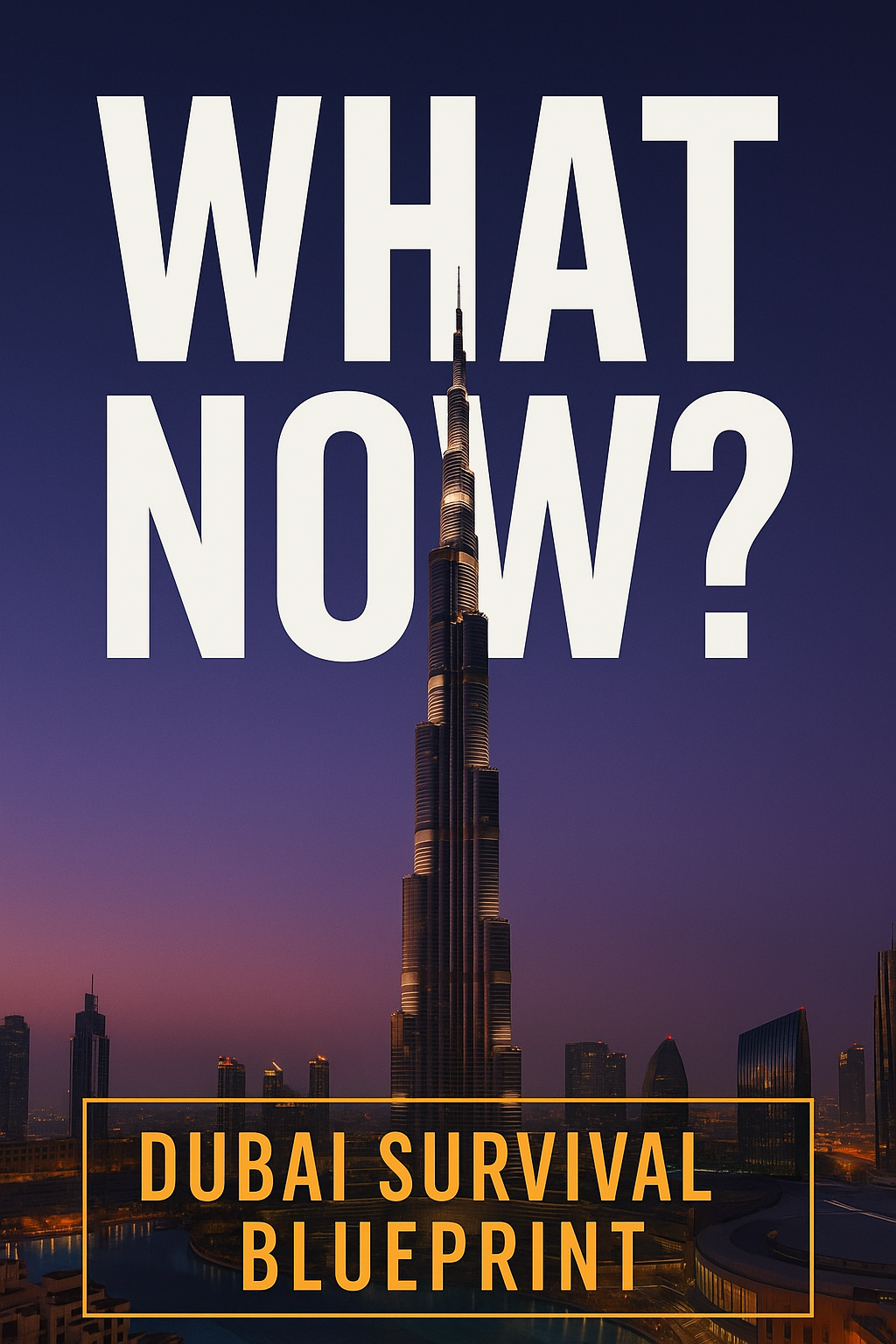 WHAT NOW? — Dubai Survival Blueprint